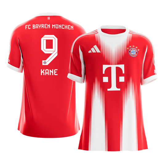 KANE #9 Bayern Munich Tröja 2025/26 Hemma Premium Röd