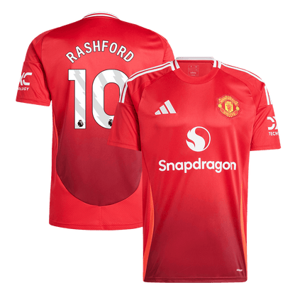 Manchester United Tröja RASHFORD #10 2024/25 Hemma Röd