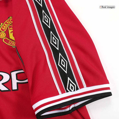 Manchester United Hemmatröja 98/00 Retro Tröja
 Röd-2