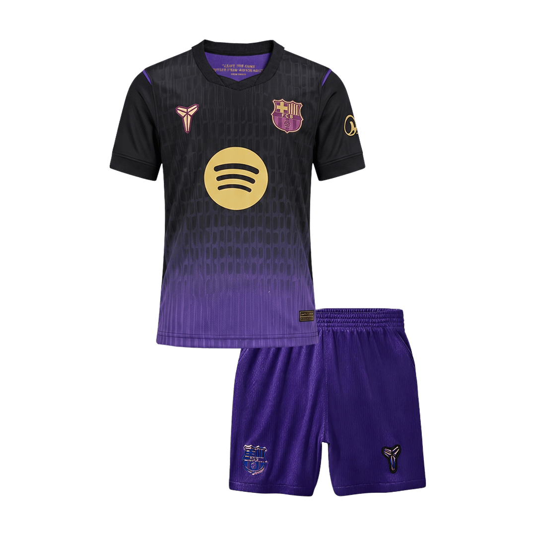 Barcelona Tröja 2026/27 Borta Autentisk Lila Barn Autentisk