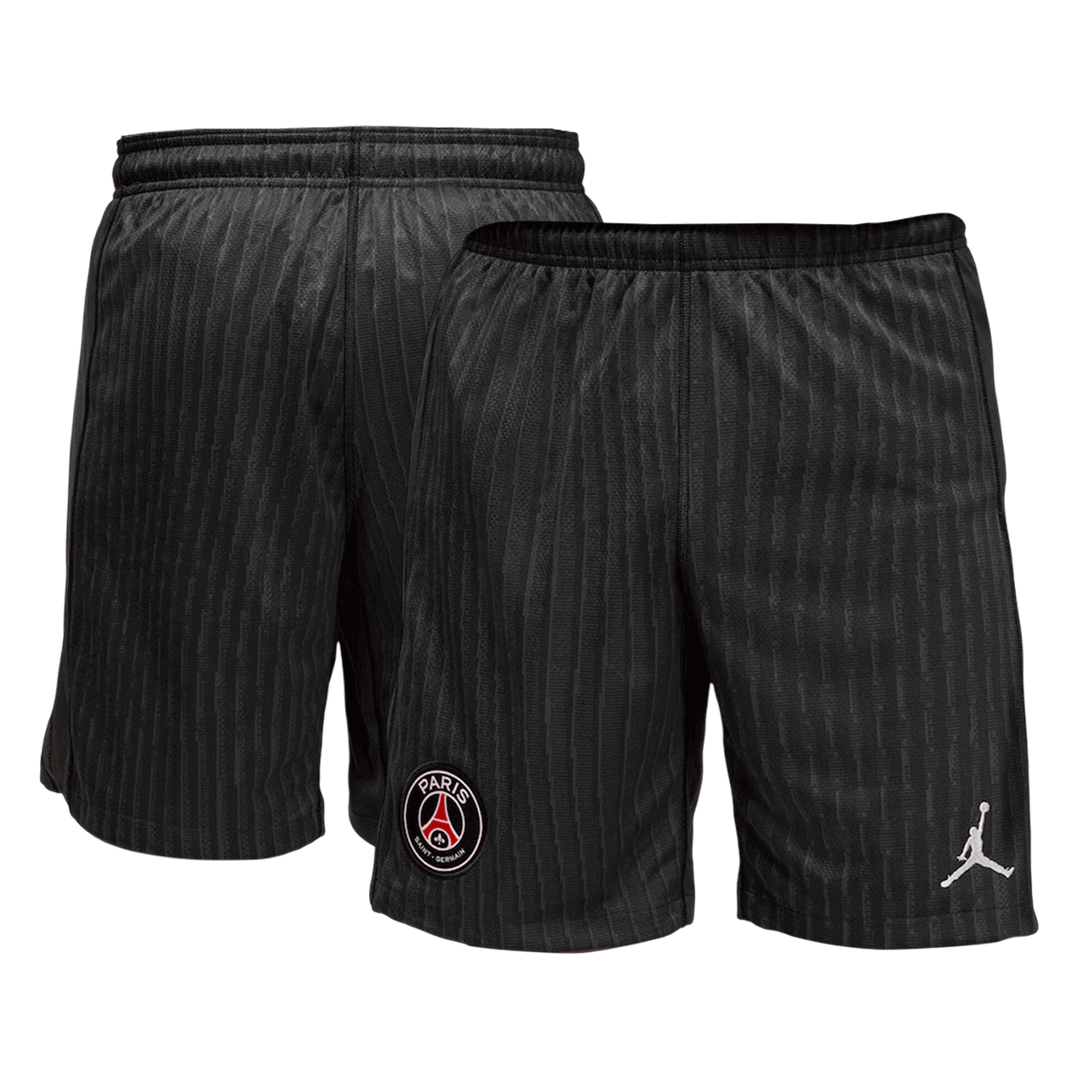 PSG Shorts 2025/26 Fourth Away Svart