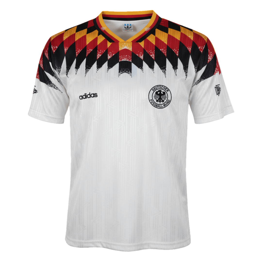 Tyskland Hemmatröja 1994 Retro Tröja
 Vit