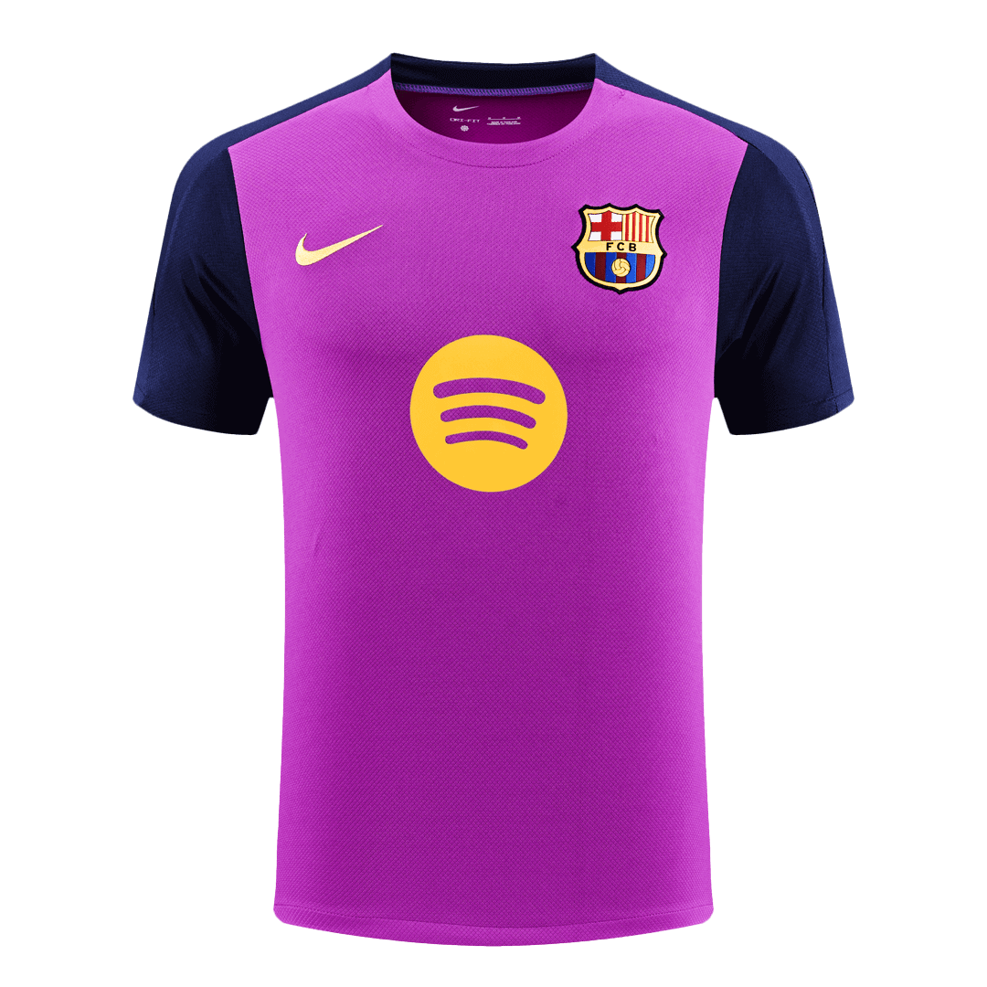 Barcelona Tröja 2025/26 Före match Lila