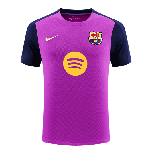 Barcelona Tröja 2025/26 Före match Lila