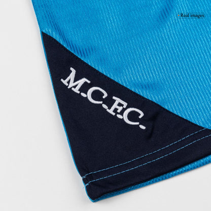 Manchester City Hemmatröja 1999/01 Retro Tröja
 Blå-3