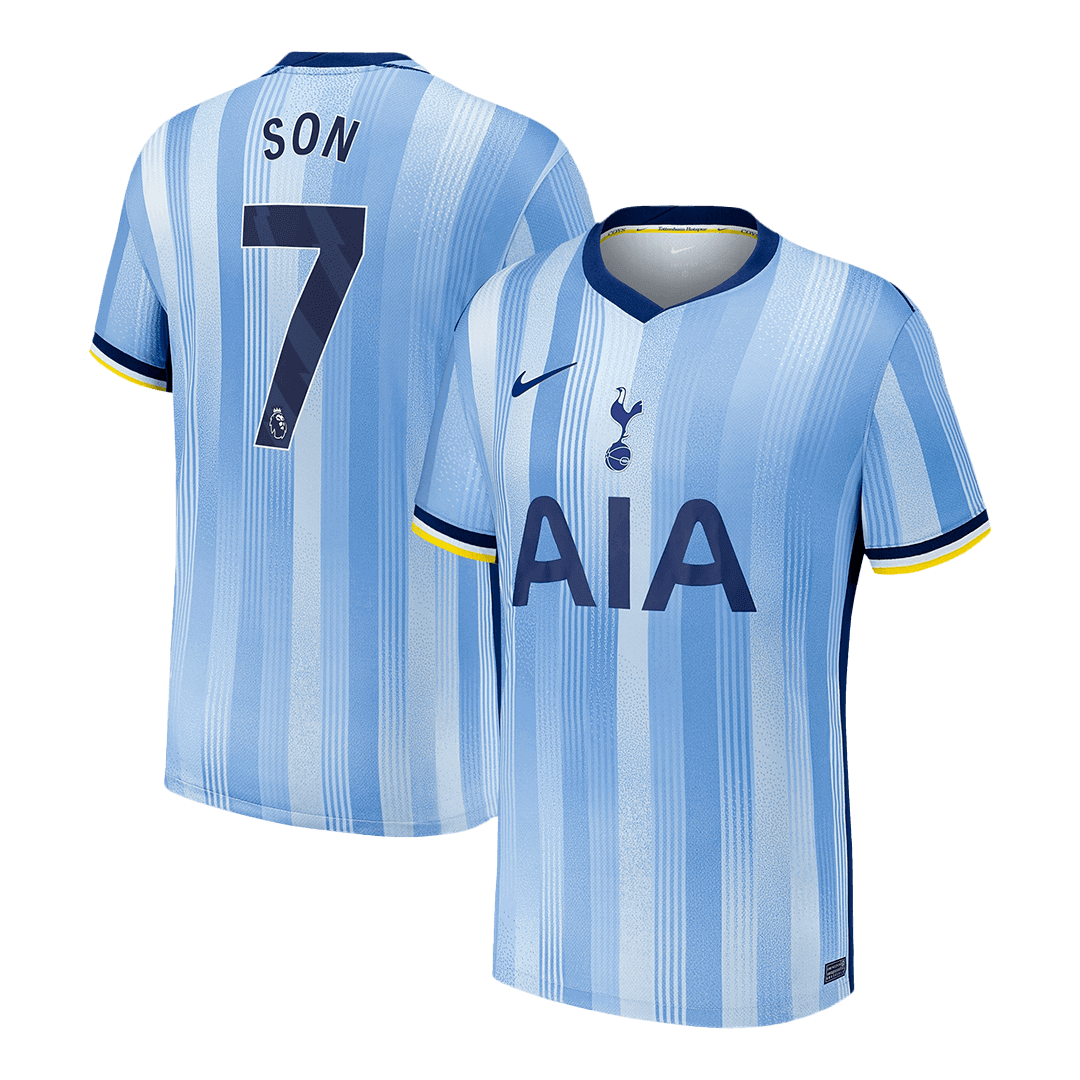 Tottenham Hotspur Tröja SON #7 2024/25 Borta Blå