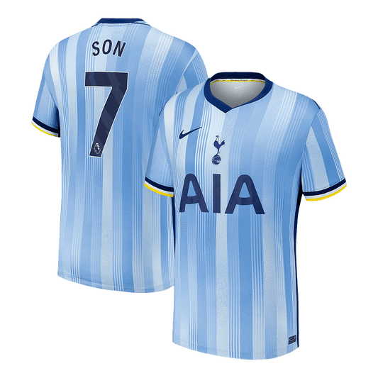 Tottenham Hotspur Tröja SON #7 2024/25 Borta Blå