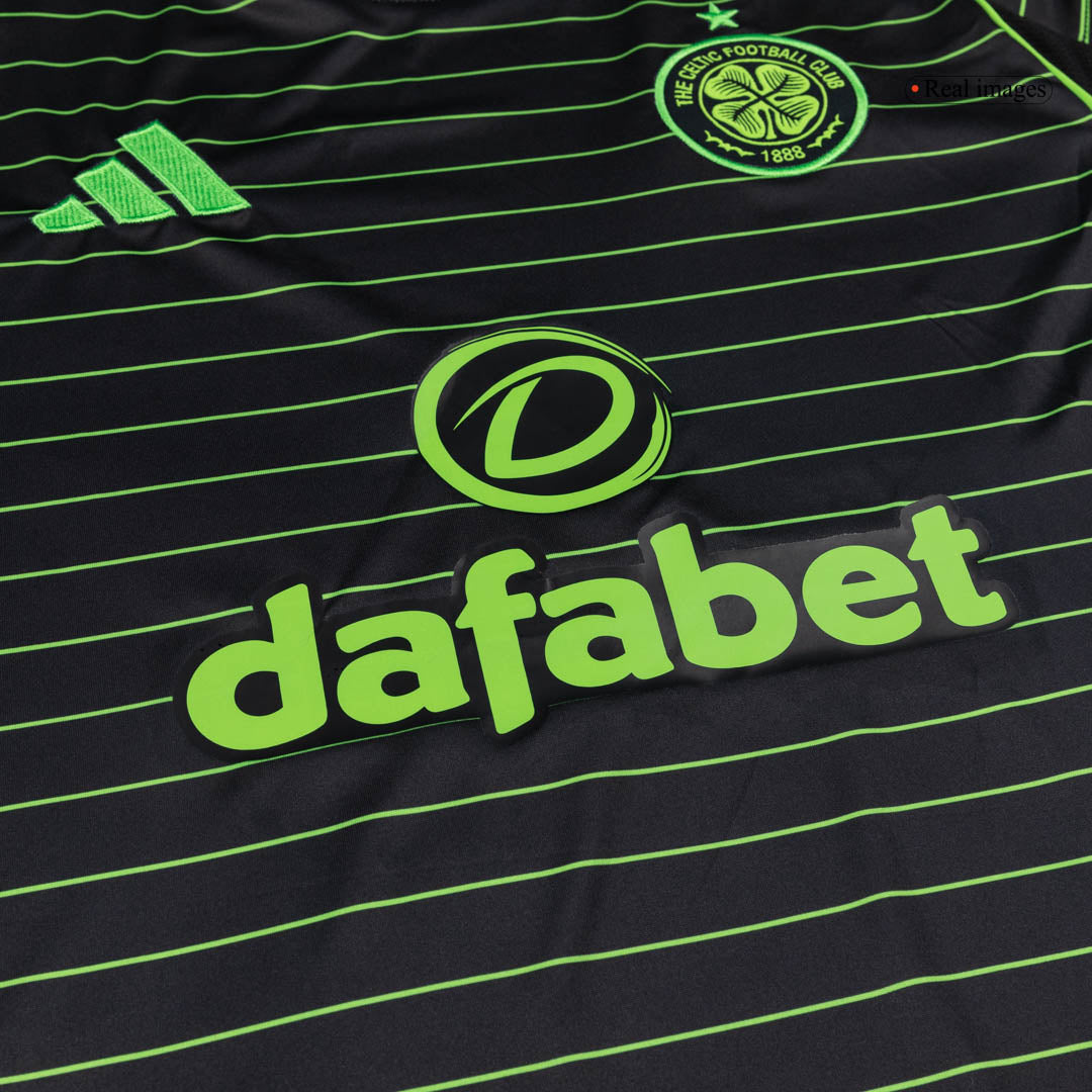 Celtic Tröja 2025/26 Borta Svart-4