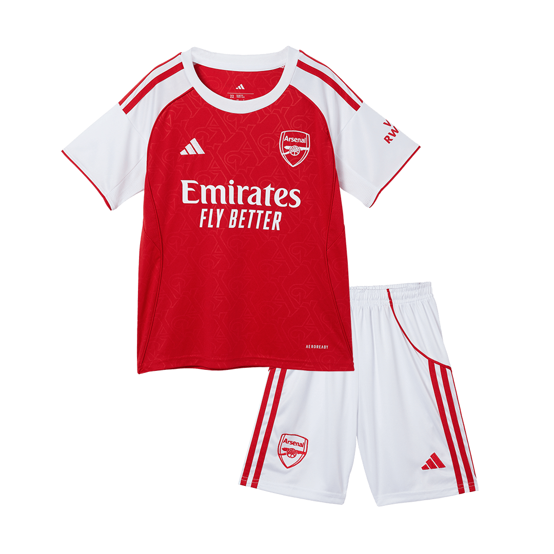 Arsenal Tröja 2025/26 Hemma Röd Barn