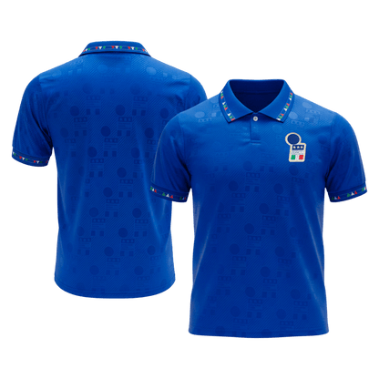 Italien Hemmatröja 1994 Retro Tröja
 Blå-7