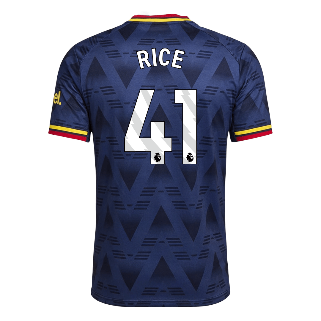 Arsenal Tröja RICE #41 2026/27 Borta Autentisk Mörkblå
