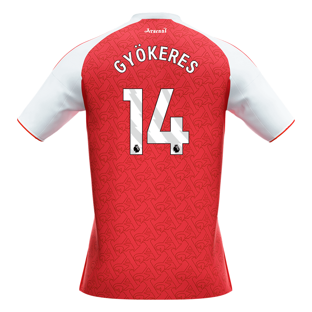 GYÖKERES #14 Arsenal Tröja 2025/26 Hemma Premium Röd-10