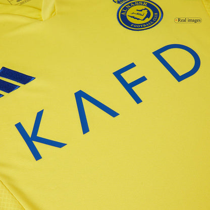 Al Nassr Tröja 2024/25 Hemma Gul-7