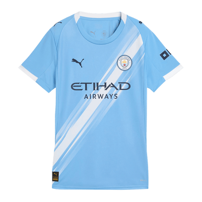 Manchester City Tröja 2025/26 Hemma Blå Dam