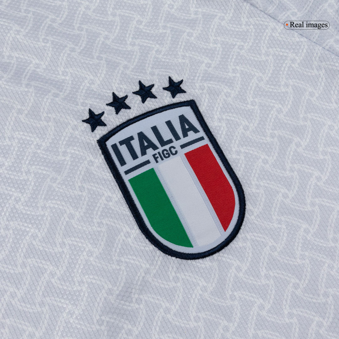 Italien Tröja 2026 Borta Långärmad Vit
