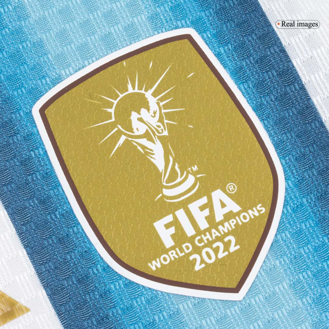 Argentina Tröja 2026 Hemma Långärmad Blå & Vit-7
