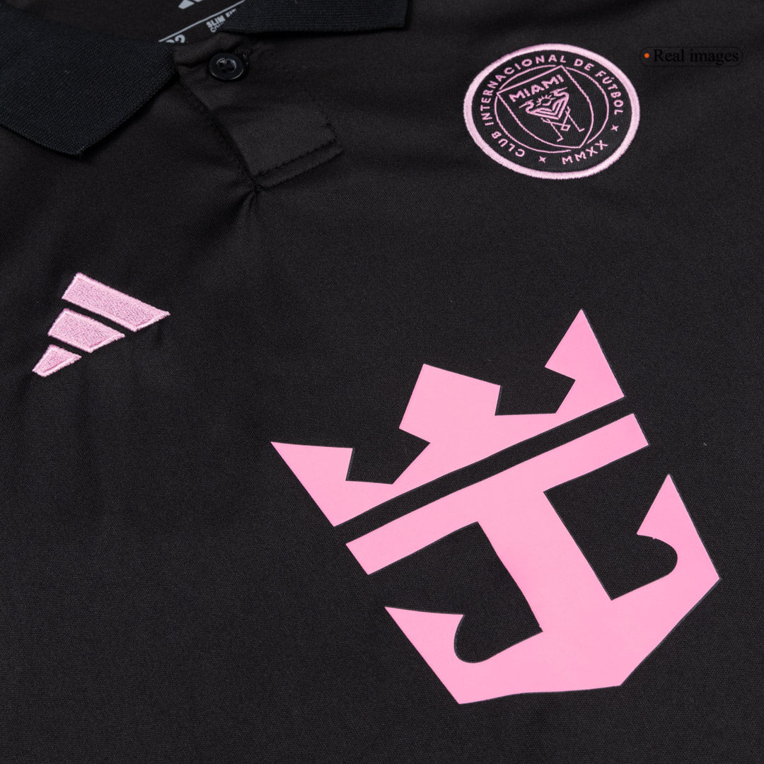 Inter Miami CF Tröja 2026 Borta Svart Barn