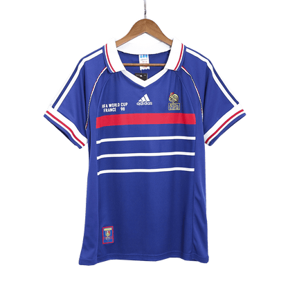 Frankrike Hemmatröja 1998 Retro Tröja
 Blå