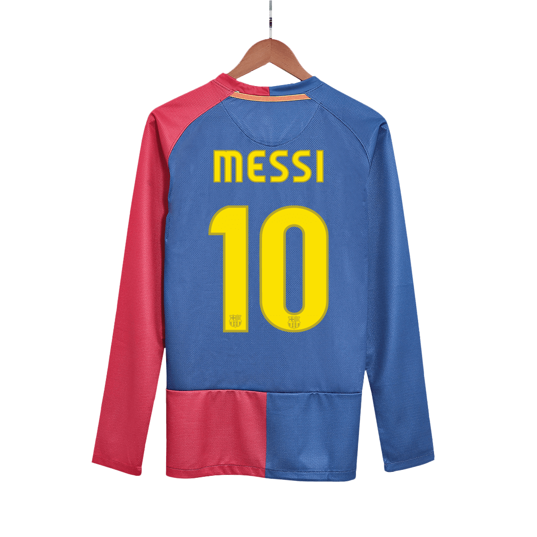 MESSI #10 Barcelona Hemmatröja 2008/09 Retro Tröja
 - UCL Final