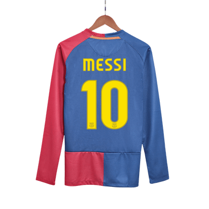 MESSI #10 Barcelona Hemmatröja 2008/09 Retro Tröja
 - UCL Final