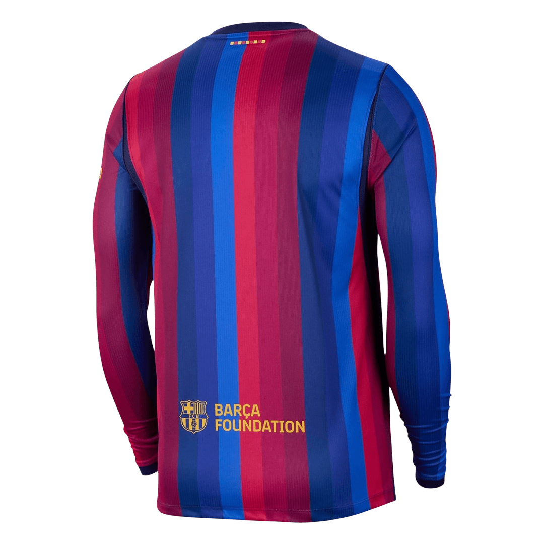 Barcelona Tröja 2026/27 Hemma Långärmad Röd & Blå