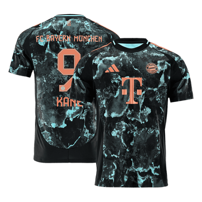 Bayern Munich Tröja KANE #9 2024/25 Borta Svart