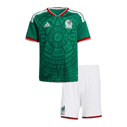 Mexiko Tröja 2026 Hemma Grön Barn Premium