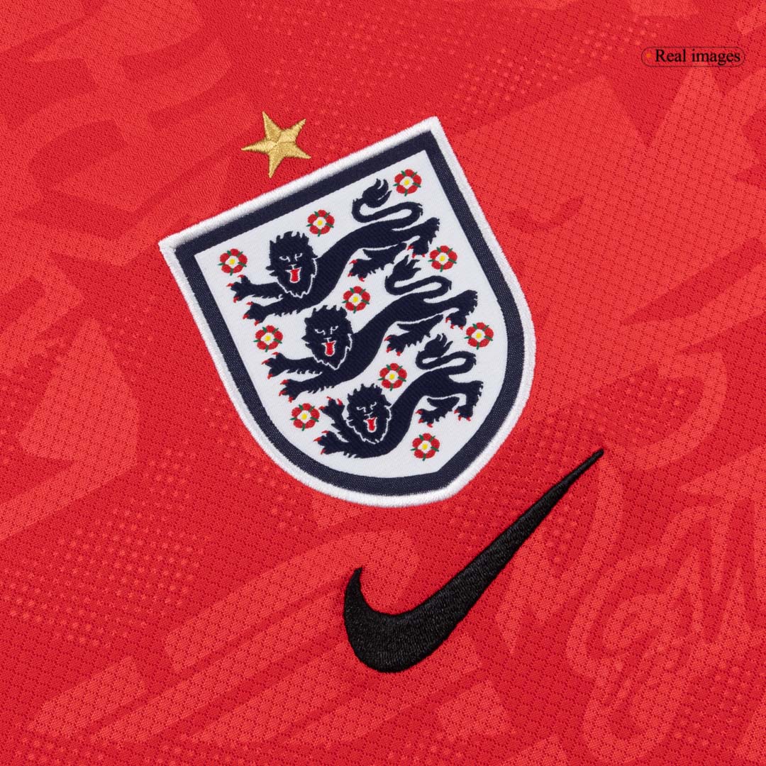 England Tröja KANE #9 2026 Borta Röd-5