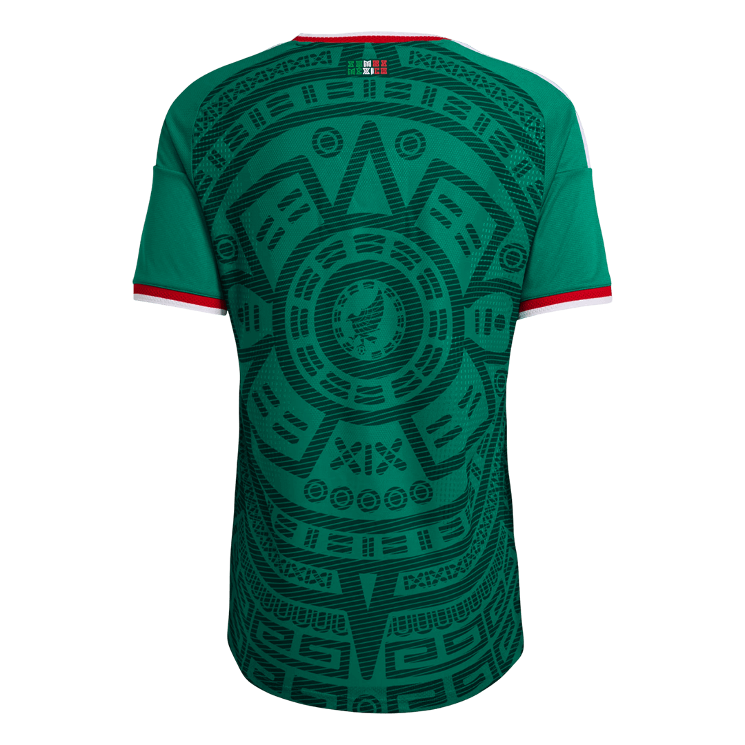 Mexiko Tröja 2026 Hemma Autentisk Grön-10