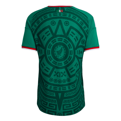 Mexiko Tröja 2026 Hemma Autentisk Grön-10