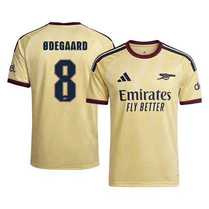 Arsenal Tröja ØDEGAARD #8 2026/27 Tredje Autentisk Gul - UCL