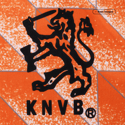 Nederländerna Hemmatröja 1988 Retro Tröja-3
