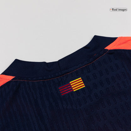 Barcelona Tröja RASHFORD #14 2025/26 Tredje Orange - UCL-3