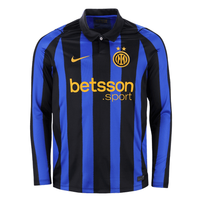 Inter Milan Tröja 2026/27 Hemma Långärmad Blå & Svart