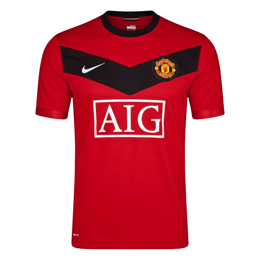 Manchester United Hemmatröja 2009/10 Retro Tröja
 Röd