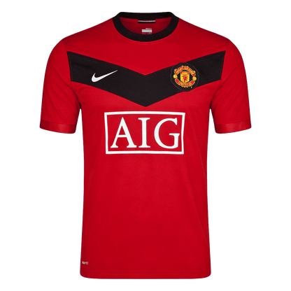 Manchester United Hemmatröja 2009/10 Retro Tröja
 Röd