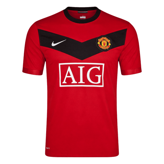 Manchester United Hemmatröja 2009/10 Retro Tröja
 Röd