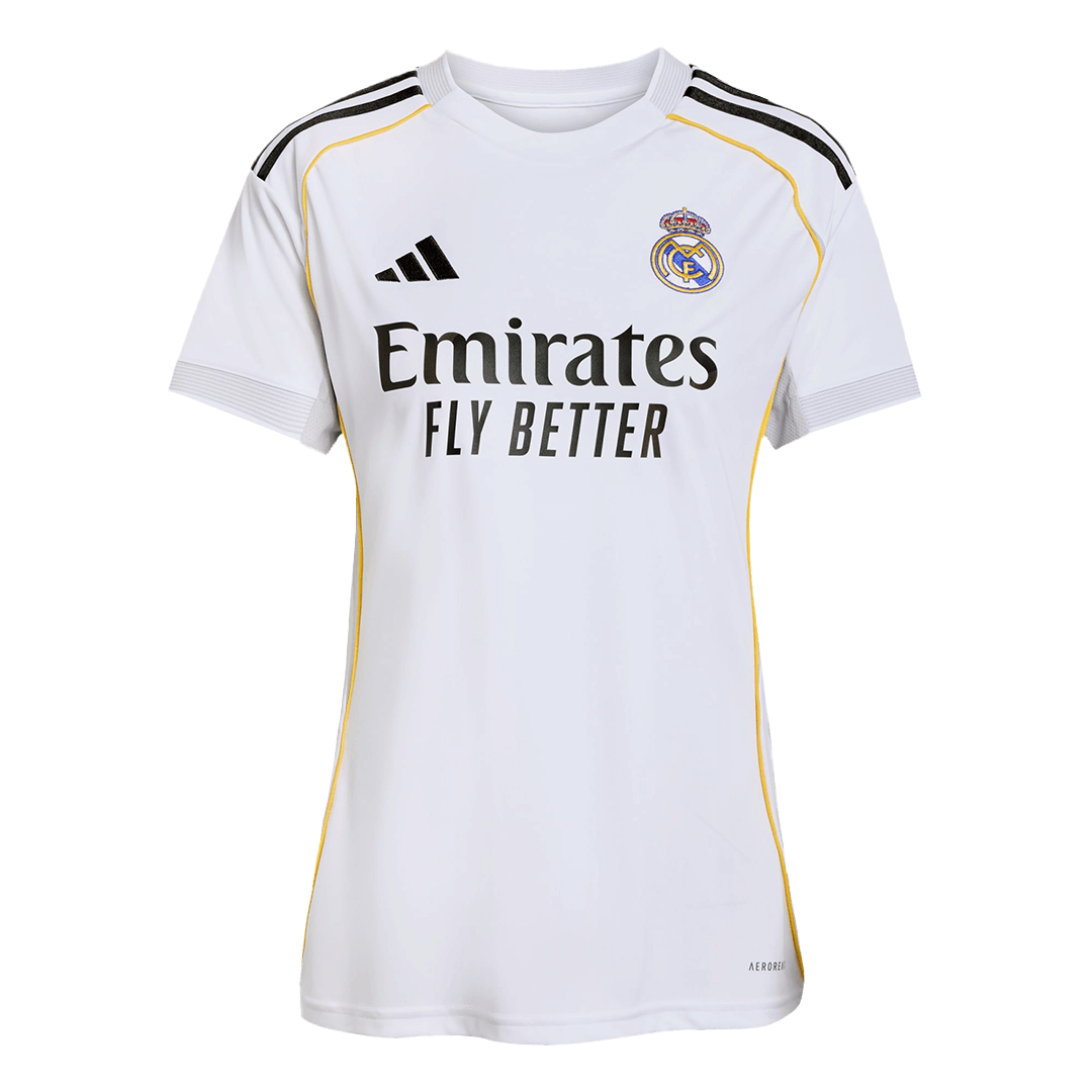 Real Madrid Tröja 2025/26 Hemma Vit Dam