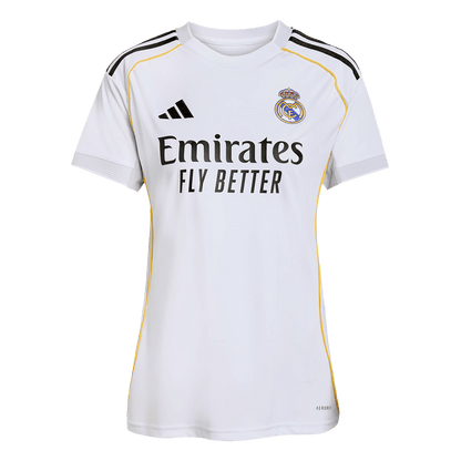 Real Madrid Tröja 2025/26 Hemma Vit Dam