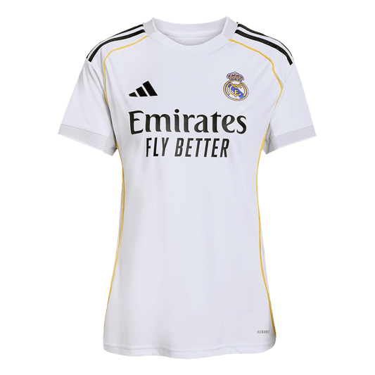 Real Madrid Tröja 2025/26 Hemma Vit Dam