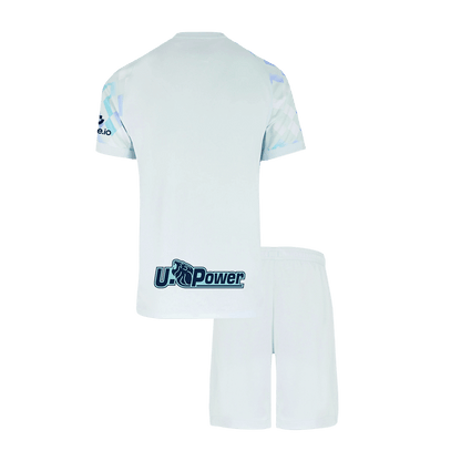 Inter Milan Tröja 2025/26 Borta Vit Barn-13