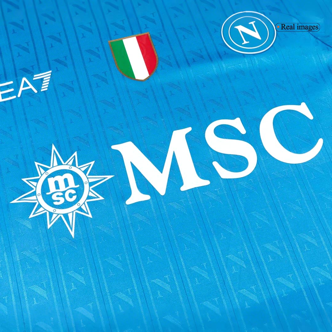 Napoli Tröja 2025/26 Hemma Blå