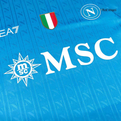 Napoli Tröja 2025/26 Hemma Blå-6