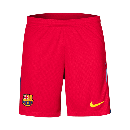 Barcelona Shorts 2025/26 Fourth Away Röd