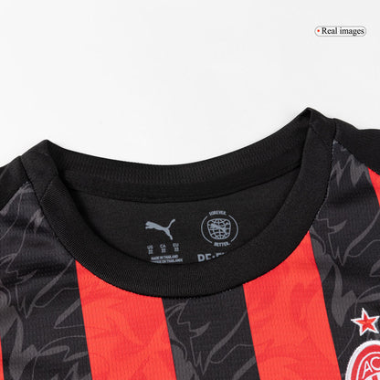 AC Milan Tröja 2025/26 Hemmaställ Röd & Svart Barn-10