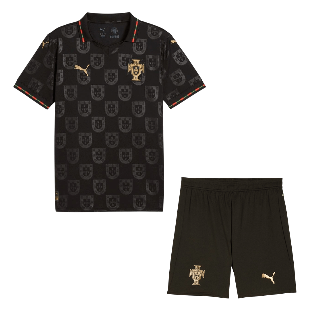 Portugal Tröja ställ 2026 Svart