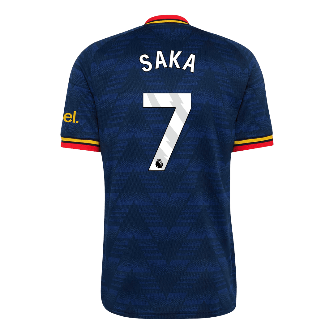 Arsenal Tröja SAKA #7 2026/27 Borta Mörkblå