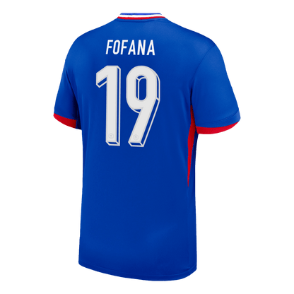 Frankrike Tröja FOFANA #19 Euro 2024 Hemma Blå-7