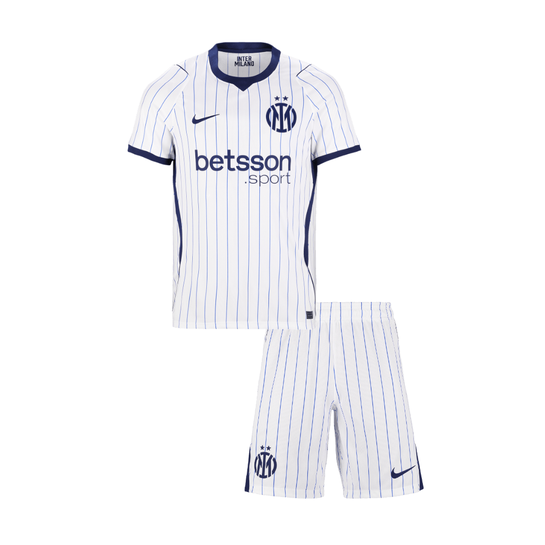 Inter Milan Tröja 2026/27 Borta Vit Barn