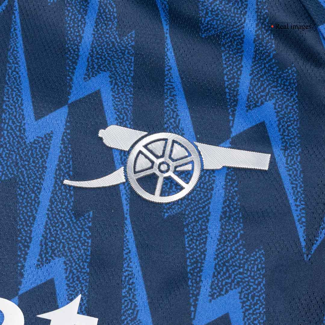 Arsenal Tröja SAKA #7 2025/26 Borta Blå-7